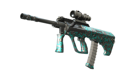 StatTrak™ AUG | Ricochet (Minimal Wear)