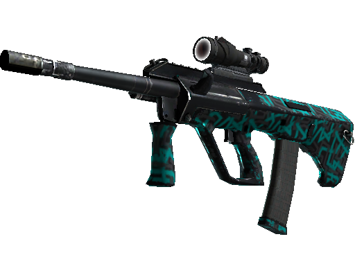 StatTrak™ AUG | Ricochet (Well-Worn)