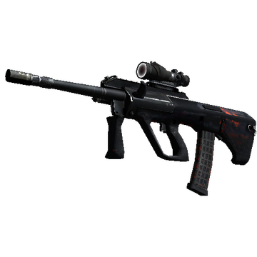 Souvenir AUG | Radiation Hazard (Battle-Scarred)