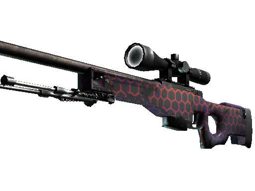 StatTrak™ AWP | Electric Hive (Well-Worn)