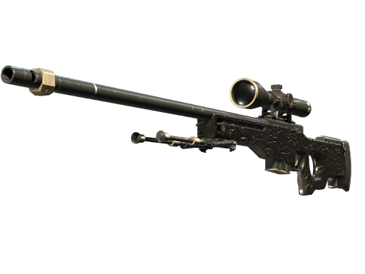 AWP | Black Nile (Well-Worn)