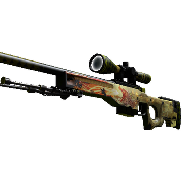AWP | Dragon Lore (Well-Worn)