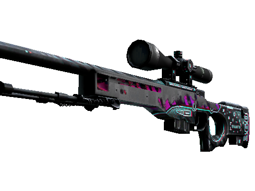 StatTrak™ AWP | Chromatic Aberration (Battle-Scarred)