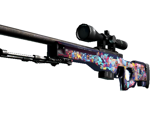 StatTrak™ AWP | Doodle Lore (Battle-Scarred)