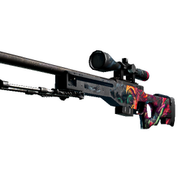 StatTrak™ AWP | Hyper Beast (Battle-Scarred)