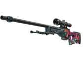 StatTrak™ AWP | Hyper Beast (Well-Worn)