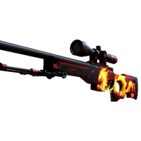 StatTrak™ AWP | Wildfire (Factory New)