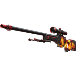 StatTrak™ AWP | Wildfire (Well-Worn)