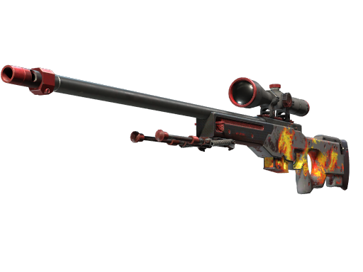 StatTrak™ AWP | Дикое пламя (Закалённое в боях)