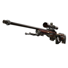 StatTrak™ AWP | Chrome Cannon (Battle-Scarred)
