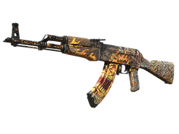 AK-47 | Searing Rage (Battle-Scarred)