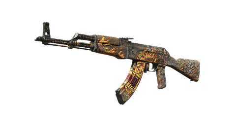 AK-47 | Searing Rage (Battle-Scarred)