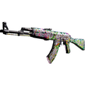 AK-47 | Head Shot (Well-Worn)