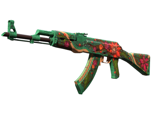 AK-47 | Yabani Lotus (Eskimiş)