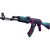 StatTrak™ AK-47 | Neon Rider <br>(Battle-Scarred)