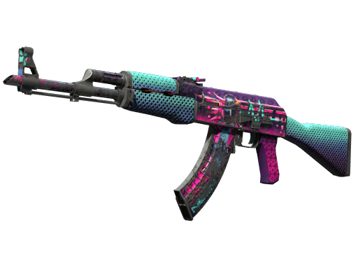 StatTrak™ AK-47 | Neon Rider (Battle-Scarred)