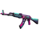 AK-47 | Neon Rider (Well-Worn)