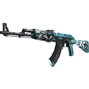 StatTrak™ AK-47 | Frontside Misty (Battle-Scarred)