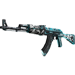 free csgo skin StatTrak™ AK-47 | Frontside Misty (Battle-Scarred)