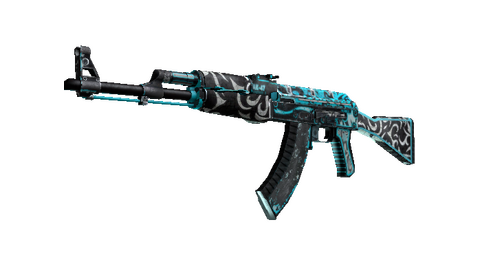 StatTrak™ AK-47 | Frontside Misty (Battle-Scarred)