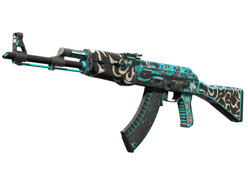 StatTrak™ AK-47 | Frontside Misty (Battle-Scarred)