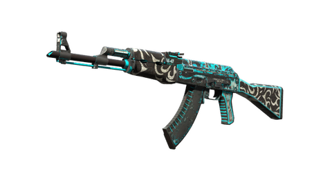 StatTrak™ AK-47 | Frontside Misty (Battle-Scarred)