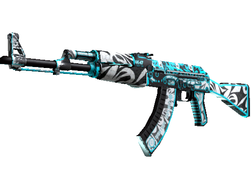 StatTrak™ AK-47 | Frontside Misty (Well-Worn)