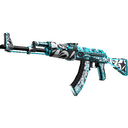 StatTrak™ AK-47 | Frontside Misty (Well-Worn)