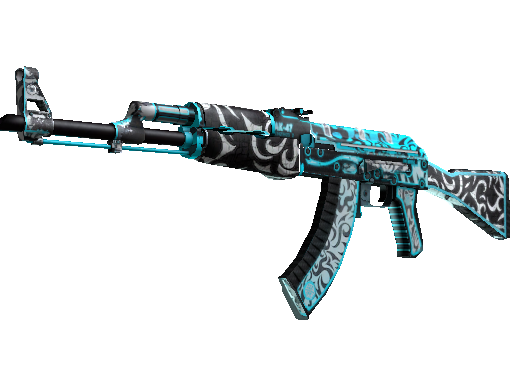 Image for the AK-47 | Frontside Misty weapon skin in Counter Strike 2