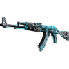 StatTrak™ AK-47 | Frontside Misty <br>(Well-Worn)