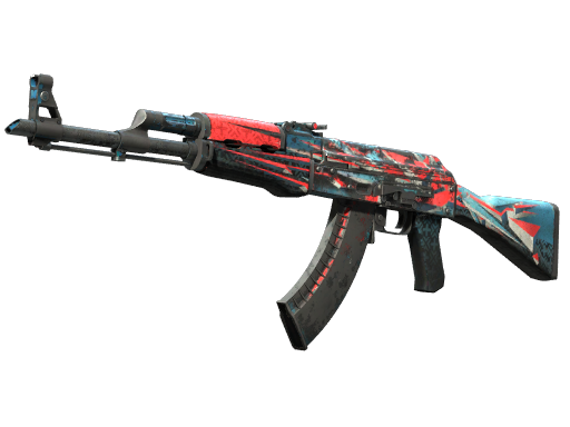 StatTrak™ AK-47 | Буйство красок (Закалённое в боях)