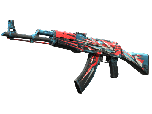 StatTrak™ AK-47 | Point Disarray (Well-Worn)