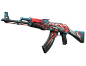 StatTrak™ AK-47 | Буйство красок (После полевых испытаний)