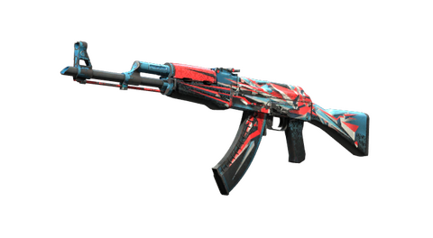 StatTrak™ AK-47 | Point Disarray (Well-Worn)