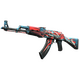 AK-47 | Point Disarray (Well-Worn)