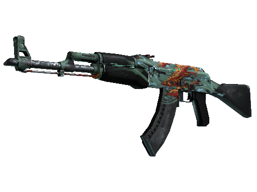 StatTrak™ AK-47 | Aquamarine Revenge (Battle-Scarred)