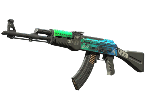 StatTrak™ AK-47 | Ледяной уголь (Закалённое в боях)