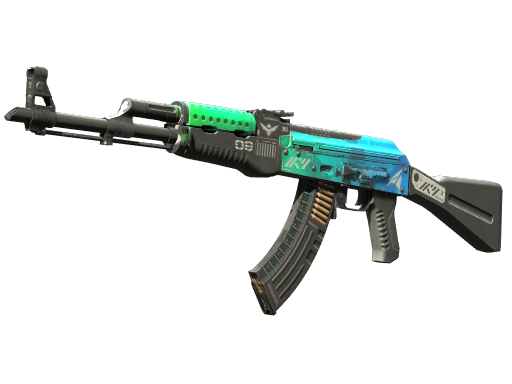 StatTrak™ AK-47 | Ледяной уголь (После полевых испытаний)