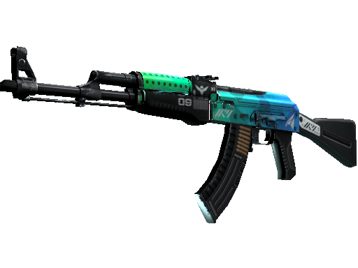 Image for the AK-47 | Ice Coaled weapon skin in Counter Strike 2