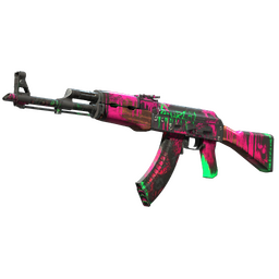 AK-47 | Neon Revolution (Battle-Scarred)