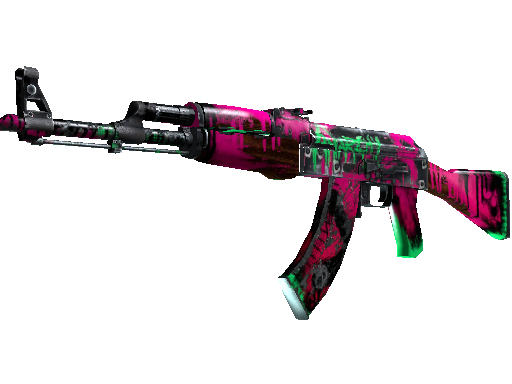 AK-47 | Revolução Neon (Veterana de Guerra)