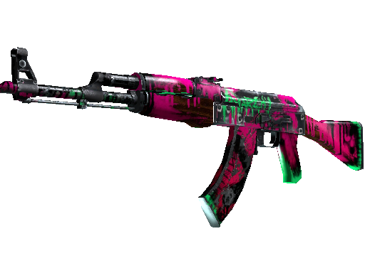 AK-47 | Neon Revolution (Battle-Scarred)