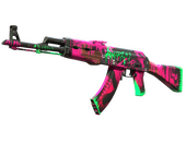 StatTrak™ AK-47 | Neon Revolution (Minimal Wear)