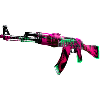 StatTrak™ AK-47 | Neon Revolution (Factory New)