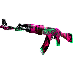 StatTrak™ AK-47 | Neon Revolution (Minimal Wear)