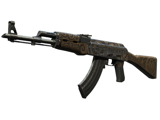 StatTrak™ AK-47 | Затерянная земля (Закалённое в боях)