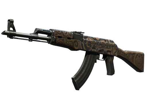 AK-47 | Uncharted (Well-Worn)