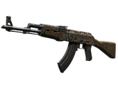 StatTrak™ AK-47 | Затерянная земля (Поношенное)