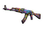 StatTrak™ AK-47 | Nightwish (Well-Worn)