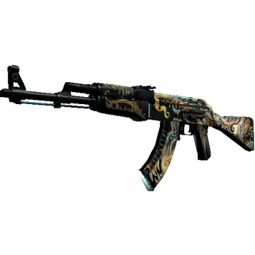 StatTrak™ AK-47 | Phantom Disruptor (Well-Worn)